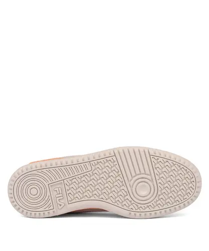Tênis Fila Arcade Low Branco Salmão Preto