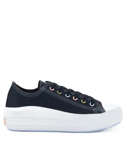 Tênis Converse Chuck Taylor All Star Move Preto Azul Branco