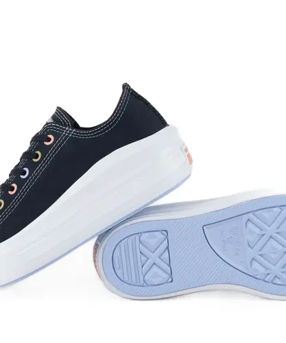 Tênis Converse Chuck Taylor All Star Move Preto Azul Branco