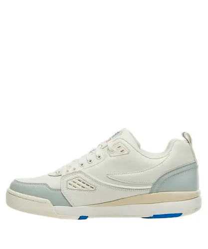 Tênis Fila Ace Unissex - Branco / Prata / Azul