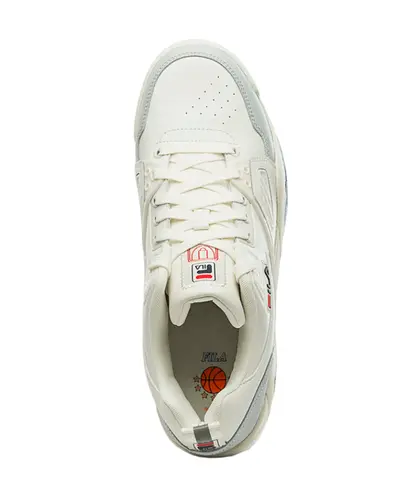Tênis Fila Ace Unissex - Branco / Prata / Azul