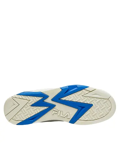Tênis Fila Ace Unissex - Branco / Prata / Azul