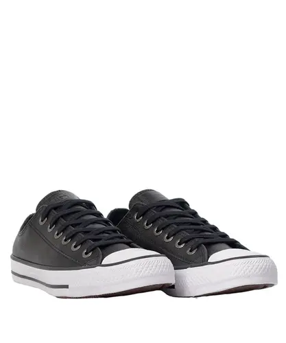 Tênis Converse Chuck Taylor All Star Couro Cano Baixo Preto