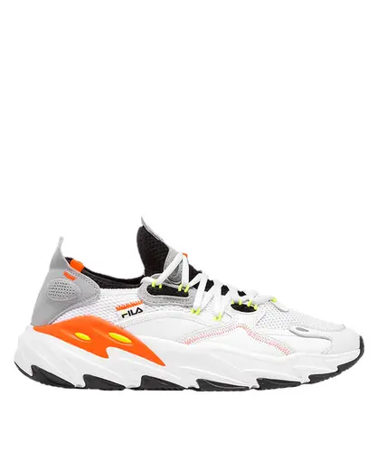 Tênis Fila Ray Trace EVO 2 Branco Laranja