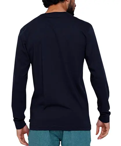 Camiseta Rip Curl Fade Revival Juvenil Manga Longa Preto - Outlet