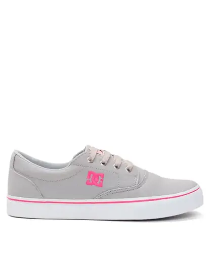 Tênis Dc New Flash 2 Tx Dc Shoes - Grey / White / Pink