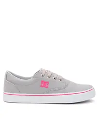 Tênis Dc New Flash 2 Tx Dc Shoes - Grey / White / Pink