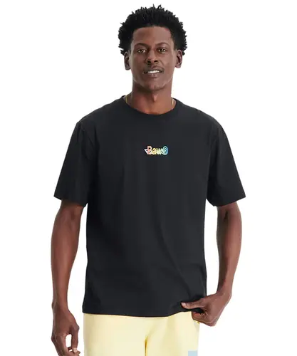 Camiseta Regular BAW Wordart - Preto