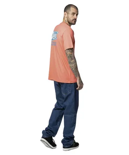 Camiseta RVCA M/C Pennatan - Vermelho Claro