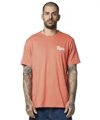Camiseta RVCA M/C Pennatan - Vermelho Claro