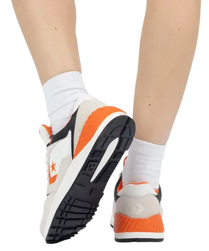 Tênis Converse Wave Trainer Vintage White Orange