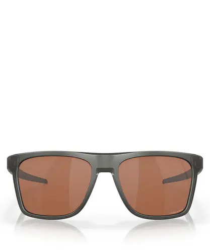 Óculos Oakley Leffingwell - Prizm Tungsten / Matte Grey Smoke