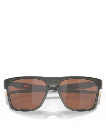 Óculos Oakley Leffingwell - Prizm Tungsten / Matte Grey Smoke