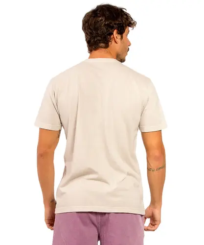 camiseta rip curl retro washed Vintage White
