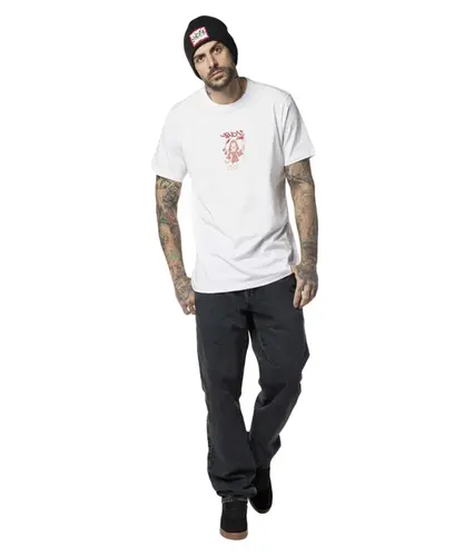 Camiseta RVCA M/C Deaths Duck - Branco