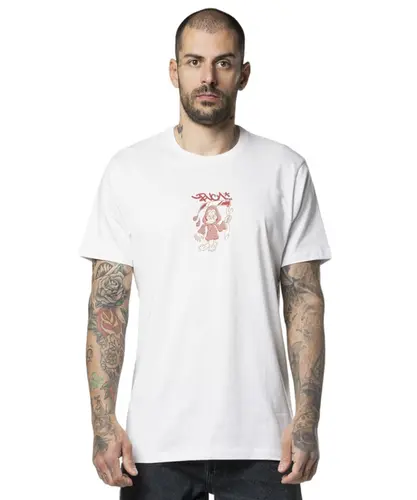 Camiseta RVCA M/C Deaths Duck - Branco