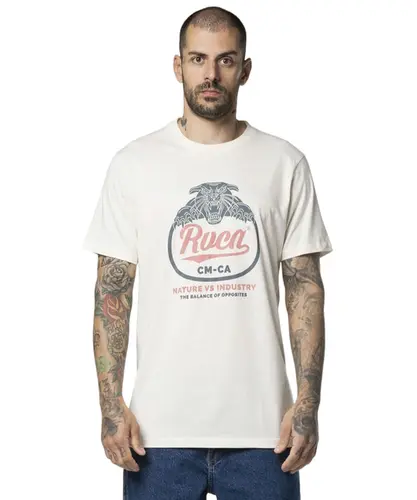 Camiseta RVCA Pantero Off White