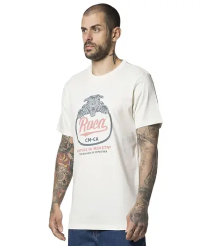 Camiseta RVCA Pantero Off White