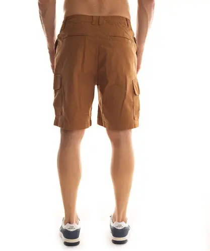 Bermuda Kayland Walk Cargo Cerrado Bege Camelo