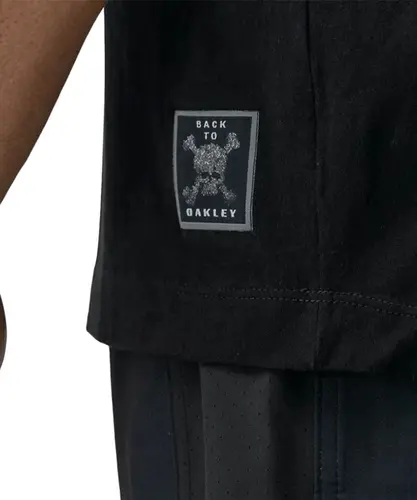 Camiseta Oakley Back To Skull Preto