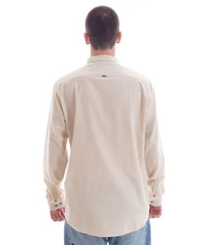 CAMISA MANGA LONGA NATURAL