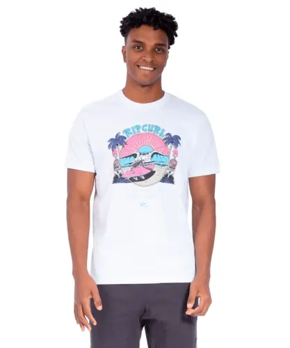CAMISETA RIP CURL ALOHA SKULL TEE - Camiseta Rip Curl Aloha Skull