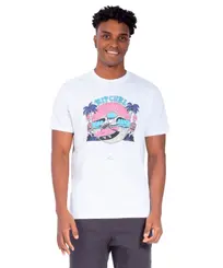 Camiseta Rip Curl Aloha Skull - White