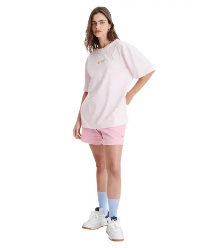Camiseta  Baw Regular Wordart Rosa Claro