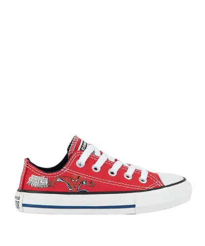 Tênis Converse Kids Chuck Taylor All Star Ox Homem Aranha Vermelho