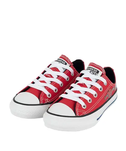 Tênis Converse Kids Chuck Taylor All Star Ox Homem Aranha Vermelho