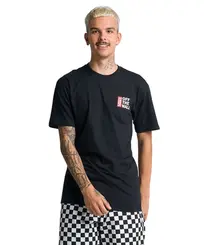 Camiseta Vans Off The Wall Black