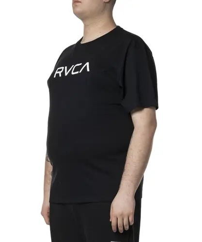 Camiseta RVCA M/C Big Plus Size - Preto