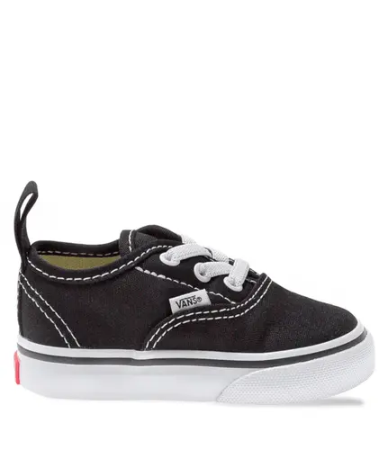 Tênis Vans Authentic Elastic Lace Kids Black True White