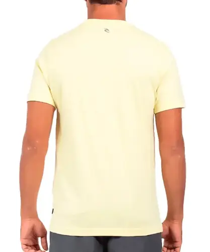 Camiseta Rip Curl New Icon Tee - Lemonade