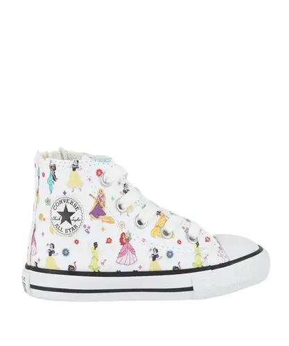 Tênis Converse Infantil Chuck Taylor All Star Side Zip Hi Disney Princess