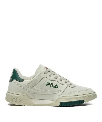Tênis Fila Original Fitness Tennis Club - Vaporous Gray / June Bag / Red
