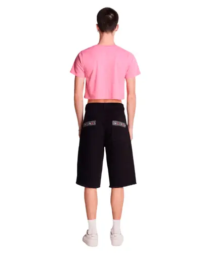 Cropped BAW T-Shirt Institutional Colors - Rosa Chiclete