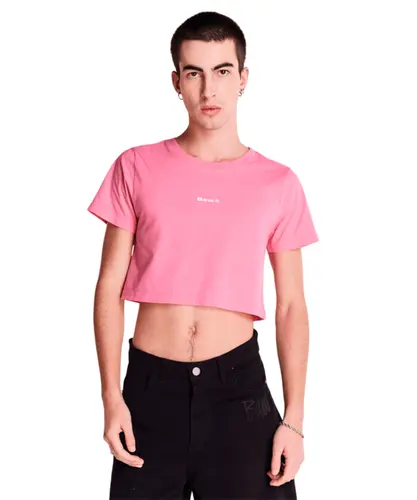 Cropped BAW T-Shirt Institutional Colors - Rosa Chiclete
