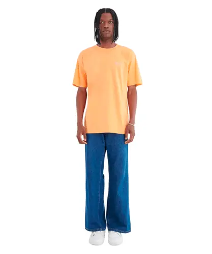 Camiseta BAW M/C Regular Color Refletive - Laranja