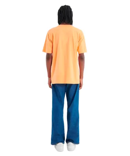 Camiseta BAW M/C Regular Color Refletive - Laranja
