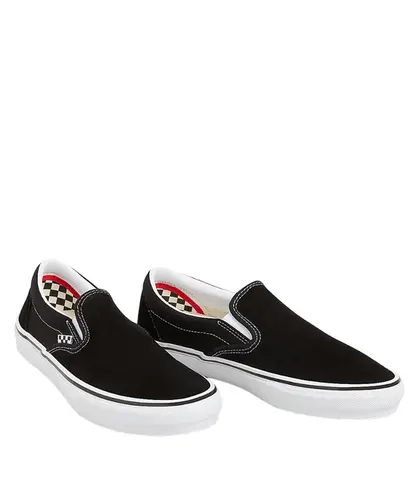 Tênis Vans Skate Slip On Black White