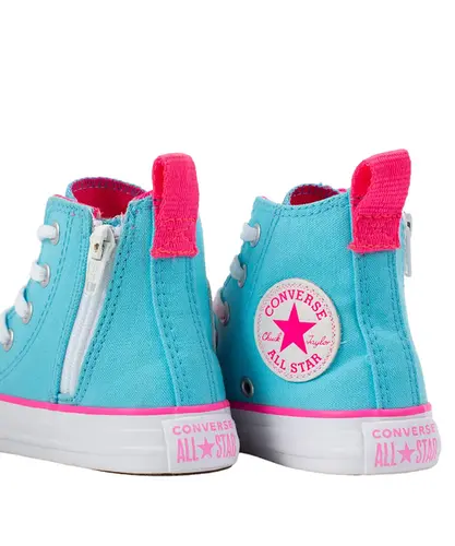 Tênis Converse Chuck Taylor All Star Kids Azul Claro