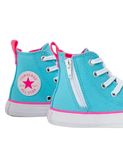 Tênis Converse Chuck Taylor All Star Kids Azul Claro