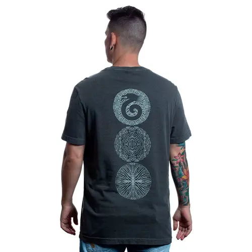 CAMISETA WASHED MANDALAS