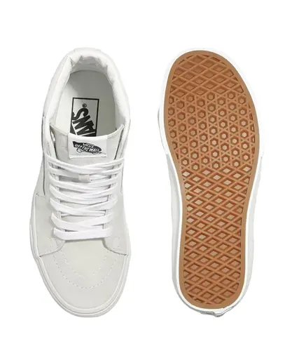 Tênis Vans Sk8-Hi Pig Suede Branco