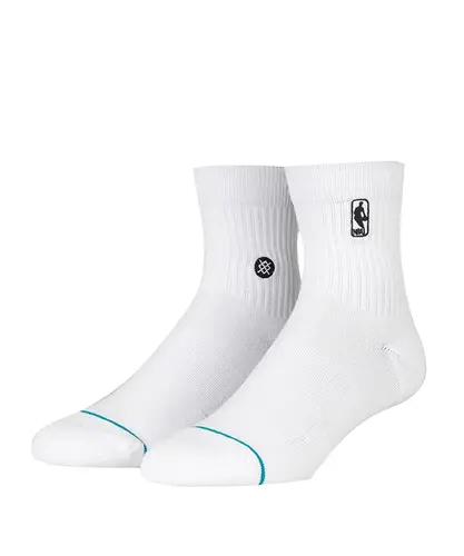 Meia Stance NBA Logoman Branco