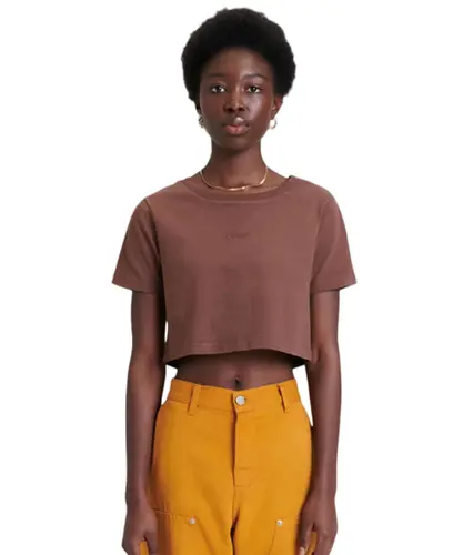 Cropped Baw Essentials - Marrom