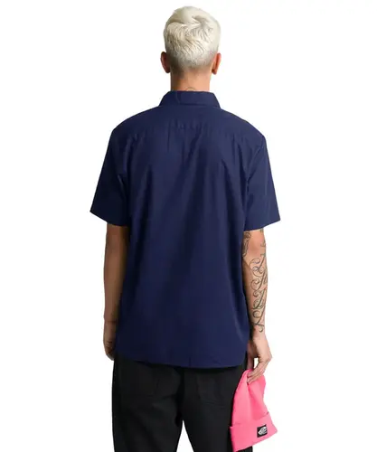 Camisa Vans Smith II SS Warm Weather Dress Blues