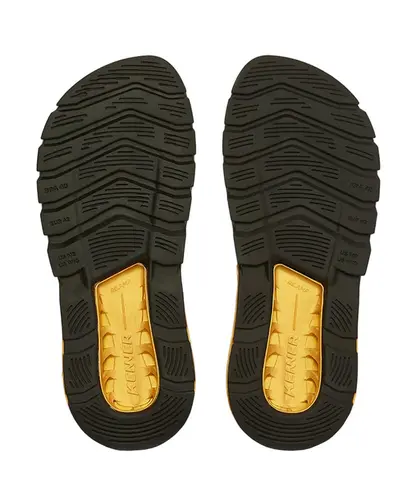 Chinelo Kenner Rakka U1 Preto Dourado