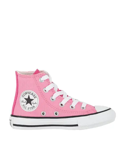Tênis Converse Infantil Chuck Taylor All Star Hi Disney Princess Rosa Pink